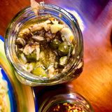 Tuyo Flakes with Capers in Olive Oil, 6 oz.