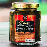 Tuyo Flakes with Capers in Olive Oil, 6 oz.