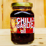 Chili Garlic Olive Oil, 8 oz.