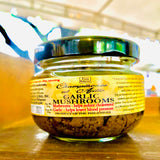 Garlic Mushrooms in Olive Oil, 4 oz.