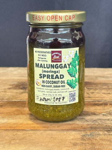 Malunggay Spread in Coconut Oil, 8 oz.