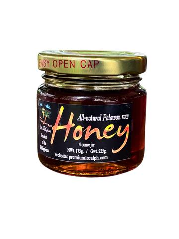 Honey, Raw from Palawan farm, 4 Oz.