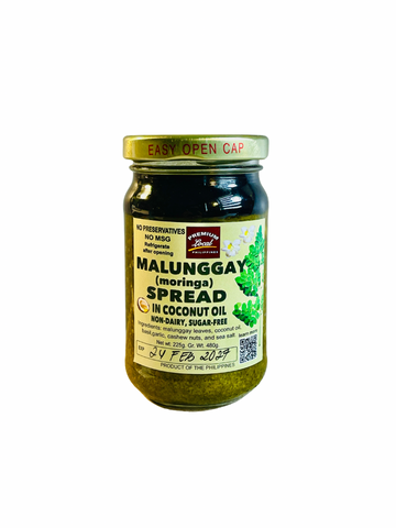 Malunggay Spread 8 oz. in Coconut Oil
