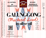 Galunggong Smoked / Tinapa in Olive Oil, 8 oz.