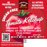 Tomato Ketchup, Sugar Free,  500 ml.