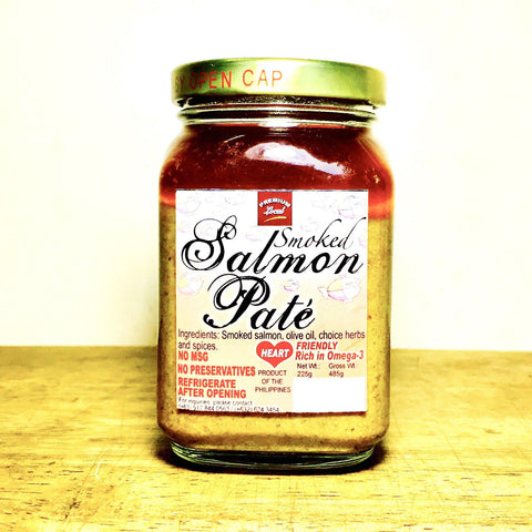 Salmon Paté in Olive Oil, 8 oz.