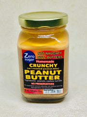 Zero Sugar Peanut Butter, Crunchy 8 oz.