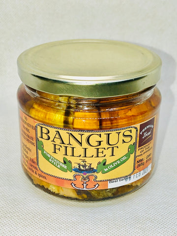 Bangus Fillet Portuguese Style in Olive Oil, 10oz