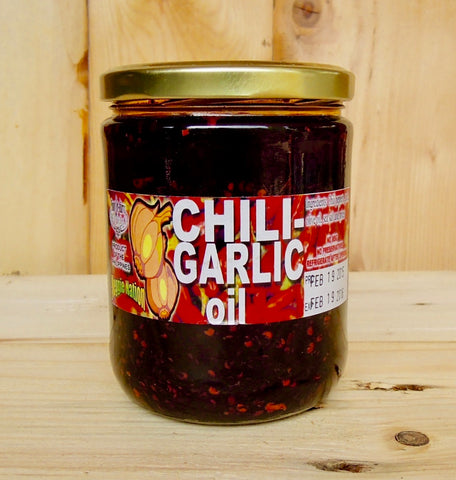 Chili Garlic Olive Oil, 16 oz.