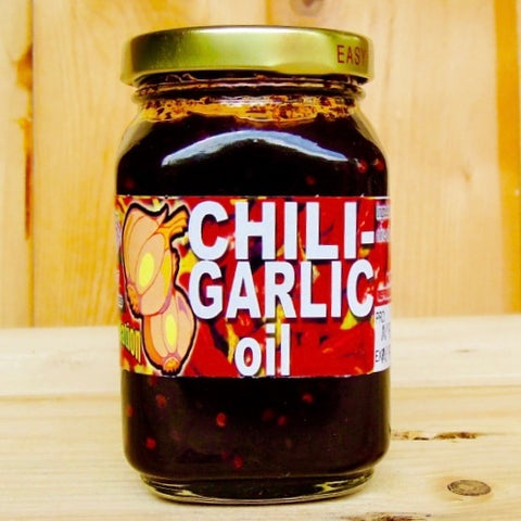 Chili Garlic Olive Oil, 8 oz.