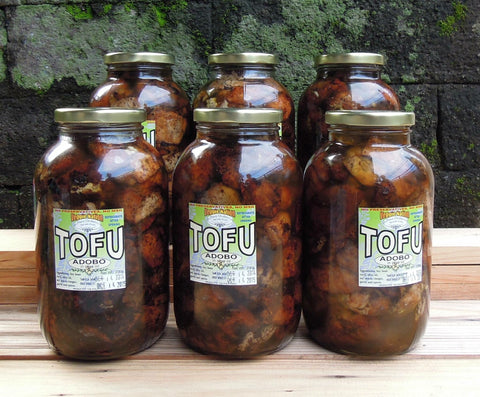 Tofu Adobo in Olive Oil, 32 oz.