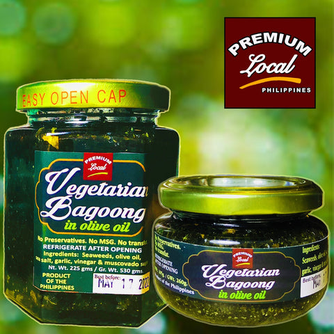 Seaweed Bagoong in Olive Oil 4 oz. Sugar-free