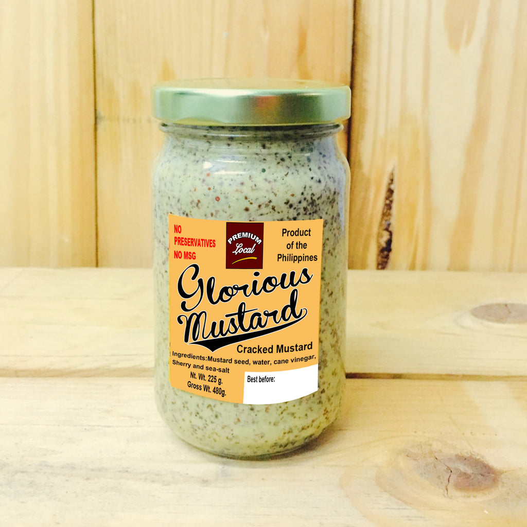 Local Mustard Glorious Mustard, 8 oz. – Premium Local Philippines